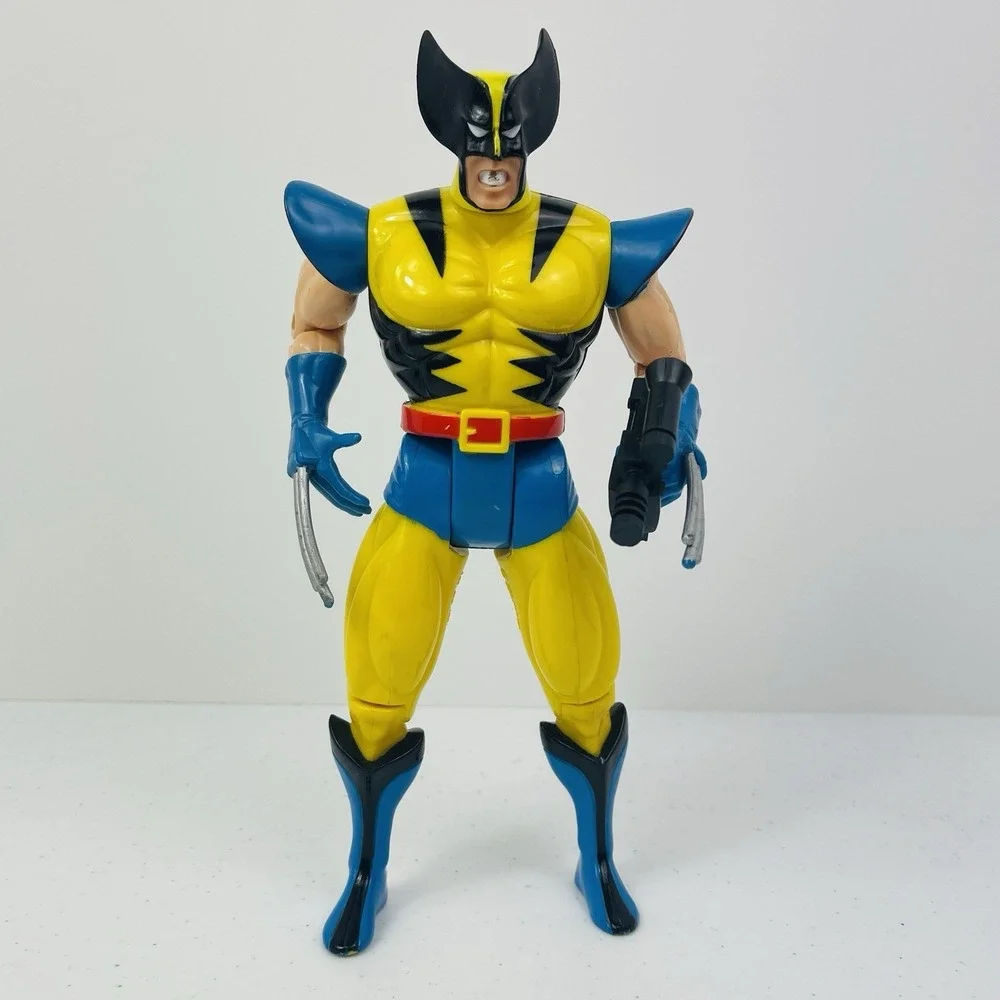 Toy Biz Deluxe Wolverine Action Figure 10 inch 1993 Marvel Uncanny X-Men